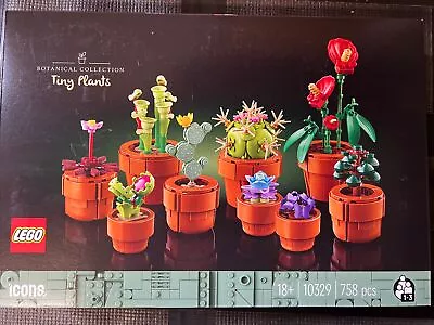 Buy LEGO Icons Tiny Plants Flowers Botanical Set 10329 Brand New Sealed • 41.75£