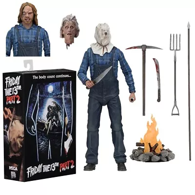 Buy NECA Friday Part 13 Part 2 Ultimate Jason Voorhees 7-inch Action Doll NEW • 39.59£
