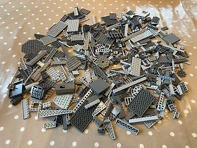 Buy Grey LEGO Bundle Bricks Plates Parts Joblot Bundle  1.0kg • 7.99£