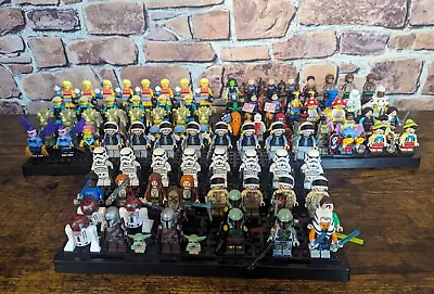 Buy Lego Minifigures Bundle Joblot X101 Star Wars, Disney, Marvel, Series 25 • 103.01£