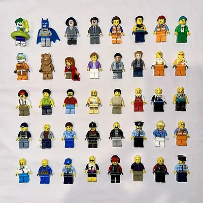 Buy X40 LEGO Minifigure Bundle DC Batman The Joker Harry Potter Jurassic World City • 28£