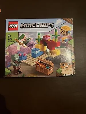 Buy LEGO Minecraft: The Coral Reef (21164) - New Sealed Box • 7£