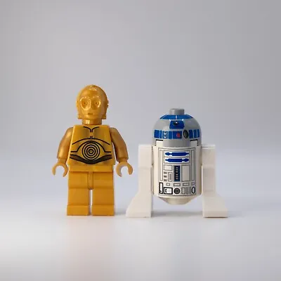 Buy LEGO Minifigure - Star Wars - R2D2 & C-C3PO - Sw0217 Sw0161a - 8092 • 9.99£