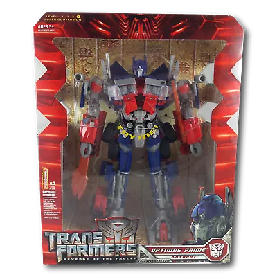 Buy Transformers Revenge Of The Fallen Autobot Optimus Prime Leader Figure • 129.99£