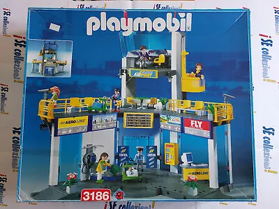 Buy 3186 Playmobil Airport Control Tower Airport Control Tower Complete • 141.58£