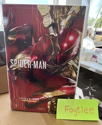 Buy Clearance Sale! 1/6 Hot Toys Vgm38 Marvel's Spider-man (iron Spider Armor) • 262£