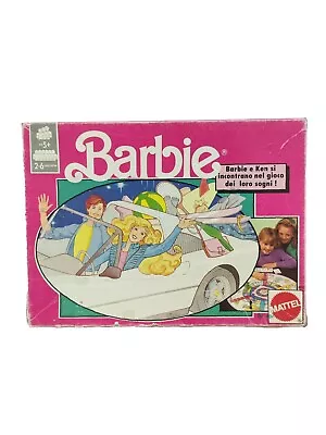 Buy BARBIE MEETS KEN | MATTEL 1990 (BOXED GAME) Italian Edition  • 25.70£