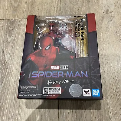 Buy Bandai S.h.figuarts Spiderman Spider-man No Way Home Upgraded Suit Special Set • 75£