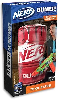 Buy Nerf Bunkr Take Cover Toxic Barrel 2021 • 16.99£