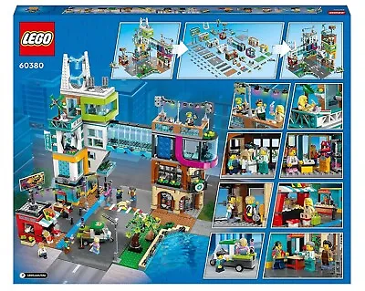 Buy LEGO 60380 City City Centre Set, Model Building Kit With Reconfigurable Modular  • 132.27£
