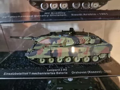 Buy 1:72 DeAgostini Tank Leopard 2 A5 Kosovo 2000 • 15.99£