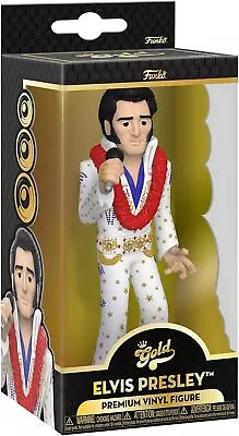 Buy Funko Vinyl Gold 5  Elvis Presley Collectable Vinyl Action Figure • 10.75£