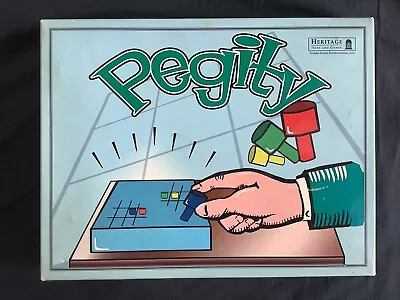 Buy Pegity Heritage Gazebo Games Vintage Board Game Of Strategy Complete Vintage • 9.99£