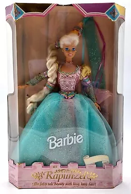 Buy Barbie As Rapunzel Doll / Children Collector Series 1994 / Mattel 13016, NrfB • 82.27£
