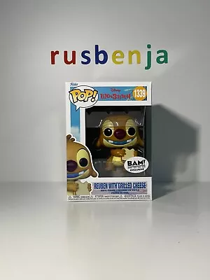 Buy Funko Pop! Disney Animation Lilo & Stitch - Reuben With Grilled Cheese #1339 • 28.99£