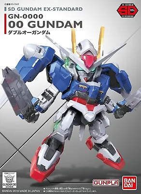Buy Bandai SD EX Standard 008 GN-0000 00 Gundam Model Kit - New • 9.99£