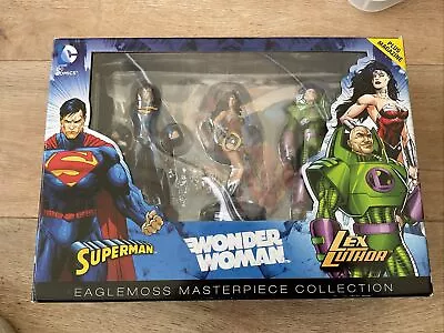 Buy Eaglemoss Masterpiece Collection - Wonder Woman/Superman & Lex Luthor - JLA • 17.99£