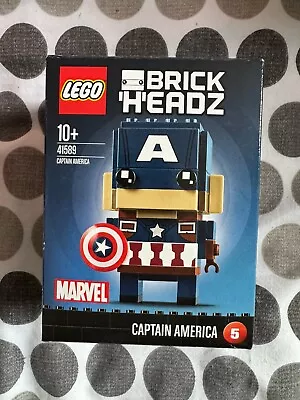 Buy LEGO BRICKHEADZ: Captain America (41589) • 19.99£