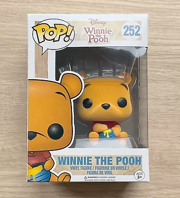Buy Funko Pop Disney Winnie The Pooh With Honey Flocked #252 + Free Protector • 39.99£