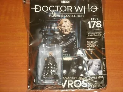 Buy CRYO-PRISON DAVROS Part #178 Eaglemoss BBC Doctor Who Figurine Collection 5th AA • 29.99£