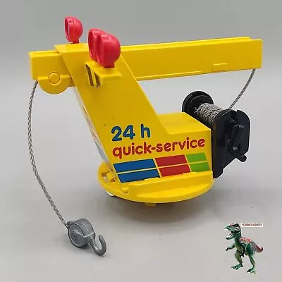 Buy Playmobil 3438 Crane Truck Trailer-assistance Vehicle-winch With Hook • 10.14£