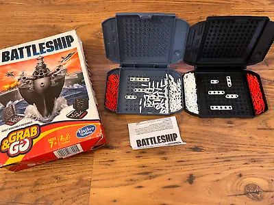 Buy Battleship Grab And Go Game Travel Size Game Classic Family Game Complete Hasbro • 4.99£