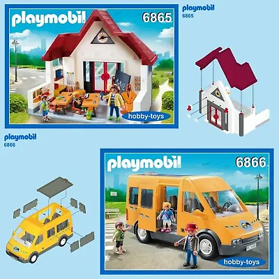 Buy Playmobil 5989 6865 6866 9419 * SCHOOL & BUS * Spares * SPARE PARTS SERVICE * • 0.99£