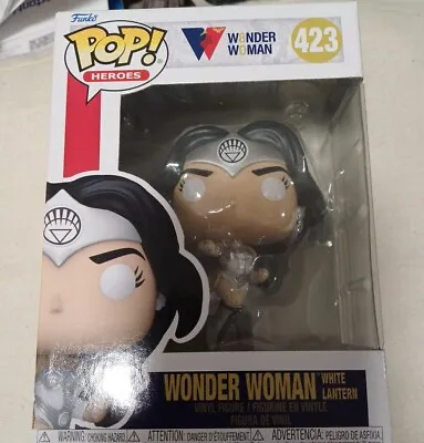 Buy Funko POP! Wonder Woman 80th   Wonder Woman (White Lantern) NEW • 5£