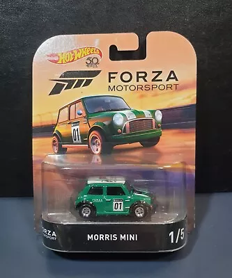 Buy 2019 Hot Wheels Retro Entertainment_ 1/64_ Morris Mini / Forza Motorsport • 35.97£