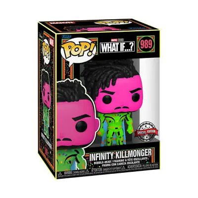 Buy Funko Pop! What If...? - Infinity Killmonger (Black Light) #989 • 21.51£