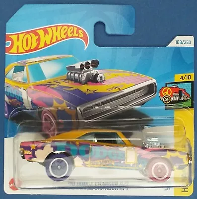 Buy Hot Wheels 2024 '70 Dodge Charger R/t, Multi Coloured, Short Card. • 3.99£