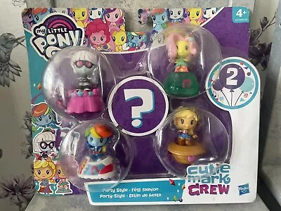 Buy My Little Pony Cutie Mark Crew Party Style Series 2 Mini Figures NEW • 9.99£