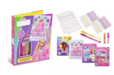 Buy Barbie Extra Glitter Crystal Picture Set • 3£