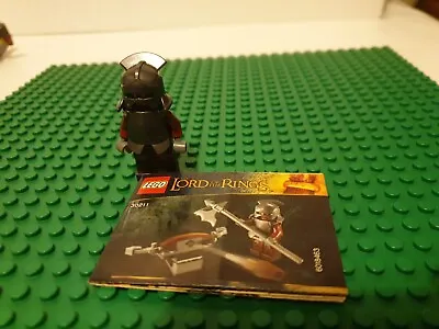 Buy LEGO Lord Of The Rings Uruk-Hai With Helmet Minifigure (lor007) From 30211 • 6.99£
