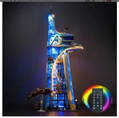 Buy Vonado LED Lighting Kit With Remote For LEGO Avengers Tower©76269©NEW • 137.30£