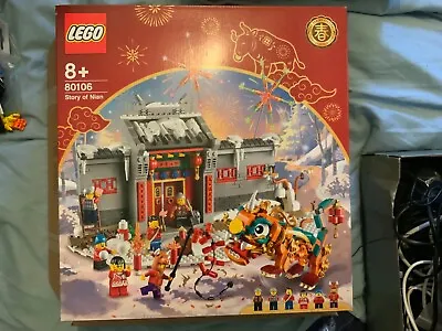 Buy LEGO 2021 Chinese New Year 80106 Story Of Nian New & Sealed  • 71£