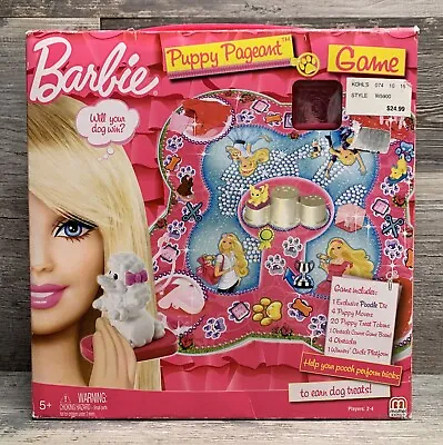 Buy Barbie Puppy Pageant Game Brand New Factory Sealed  For Ages 5+  2011 • 23.62£