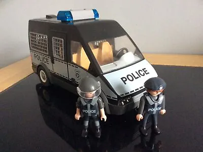 Buy Playmobil City Action Police Van With Lights And Sound (6043) • 15£