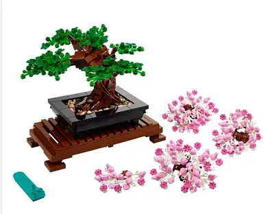 Buy LEGO Icons 10281 Botanical Collection Bonsai Tree Flowers Set For Adults • 54.99£