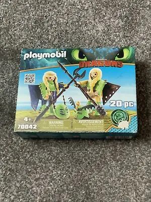 Buy Playmobil 70042 DreamWorks Dragons Ruffnut And Tuffnut With Flight Suit • 2.99£