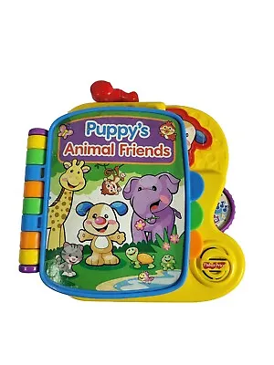 Buy Fisher Price Puppys Animal Friends Electronic Interactive Story Book Learning • 6.49£
