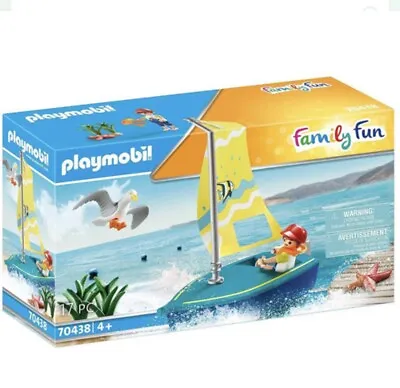 Buy Playmobil 70438 Family Fun Beach Hotel Sailboat Ages 4+ - Special Buy • 12.99£