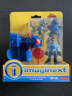 Buy Fisher-Price Imaginext CITY POLICE CYCLE & DOG Playset.  New • 9.50£