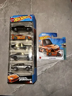 Buy Hot Wheels Fast And Furious 5 Pack - 2023 Release - And 94 Toyota Supra - BNWT • 16£