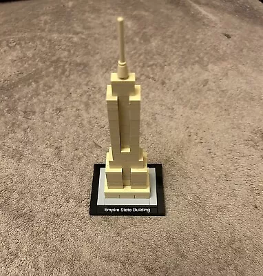 Buy LEGO ARCHITECTURE: Empire State Building (21002) 100% Complete No Box Instructio • 17.50£