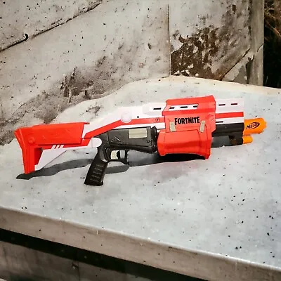 Buy Nerf Fortnite TS Mega Bossmerg-12 Tactical Shotgun Pump Action Gun Blaster  • 14.99£