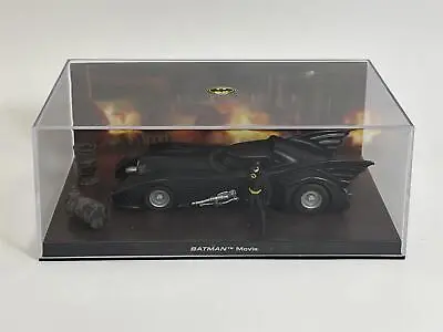 Buy Batman Movie Batmobile With Figure Black 1:43 Scale Eaglemoss • 16.99£