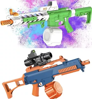 Buy Super Powerful Gel Ball Blaster With Large Drum Magazine.No Ammo Included • 39.99£
