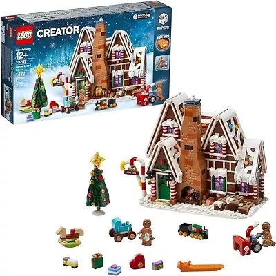 Buy LEGO Creator Expert Gingerbread House 10267 Building Kit - New (Imperfect Box) • 119.99£