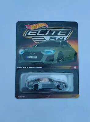 Buy Hot Wheels Audi RS7 Sportback Elite 64 No #6 Real Riders New Release 2024 • 23.99£